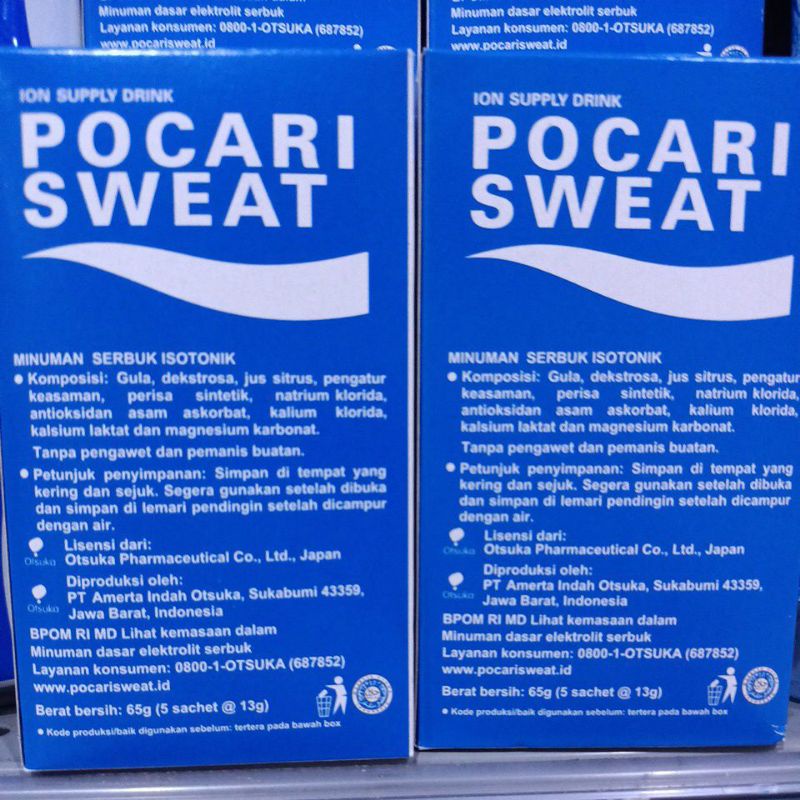

POCARI SWEAT ISI 5