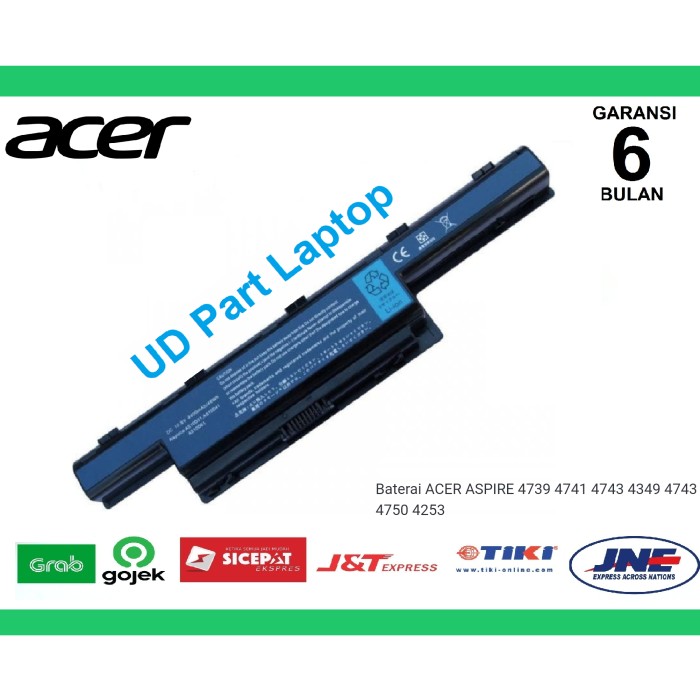 Baterai ACER ASPIRE 4739 4741 4743 4349 4743 4750 4253