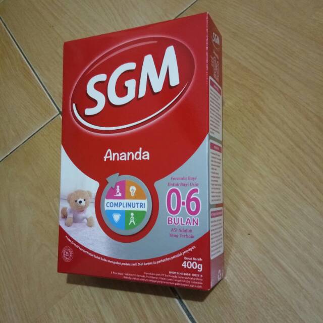 

Susu SGM 0-6 Bulan 400gram