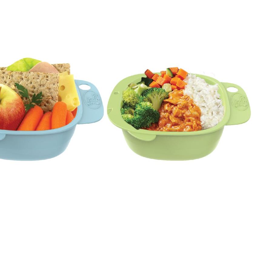 B356 Mangkok Makan Bayi Tempat Makan Bayi dengan penutup Meal Bowl Baby Safe