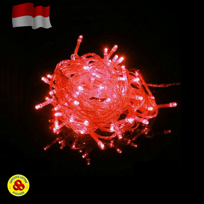 Lampu Natal LED Merah LED Tumblr Red LED Twinkle Decor