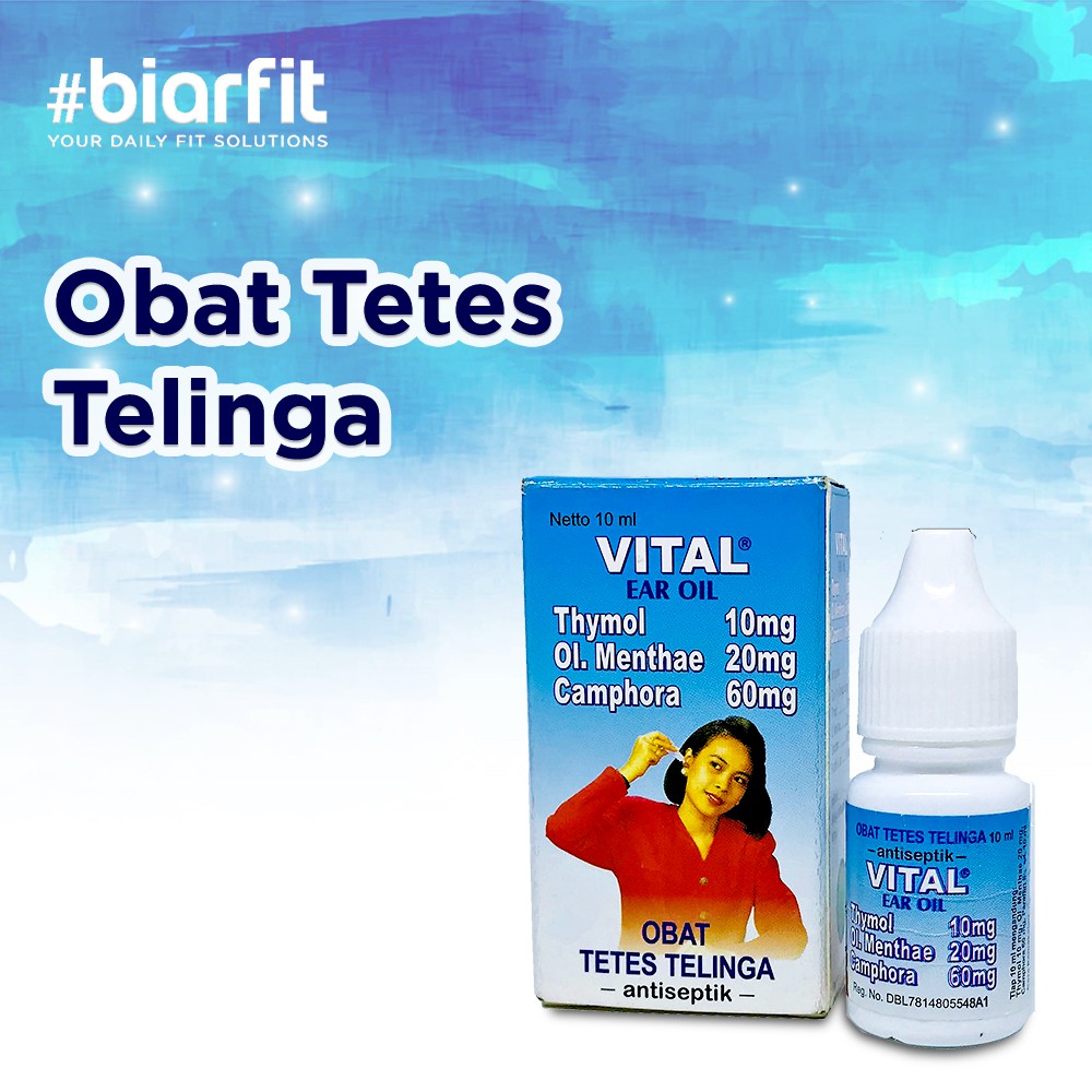 Vital Ear Oil Obat Tetes Antiseptik #VITAMIN_KU