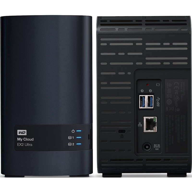 WD My Cloud EX2 Ultra 4TB Personal Cloud Storage Western Digital NAS