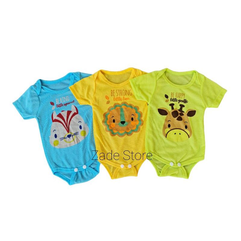 Jumper bayi lengan pendek RIP STD jumpsuit baby newborn