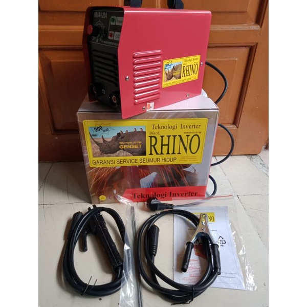 Rhino Mesin Las Travo Las Listrik Inverter Rhino 900Watt 120Ampere