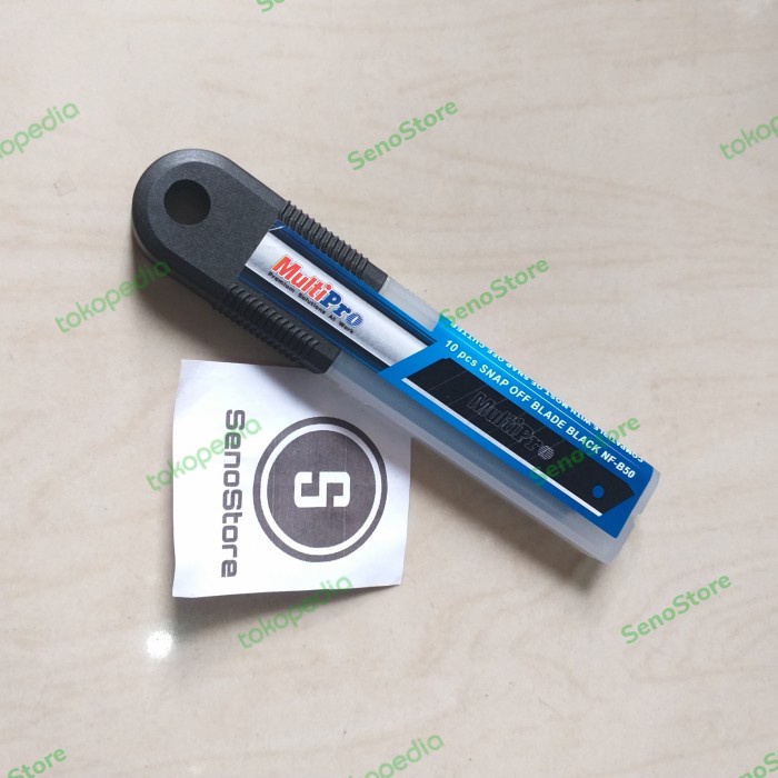 

Dijual Multipro Isi Ulang Mata Pisau Cutter Kater Snap Off Blade Black 10 Pcs Gilaa!!!