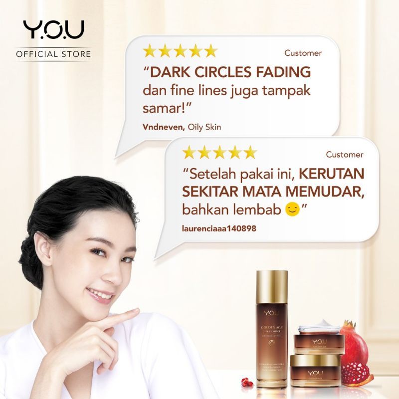 YOU Golden Age Energizing Eye Cream 15gr