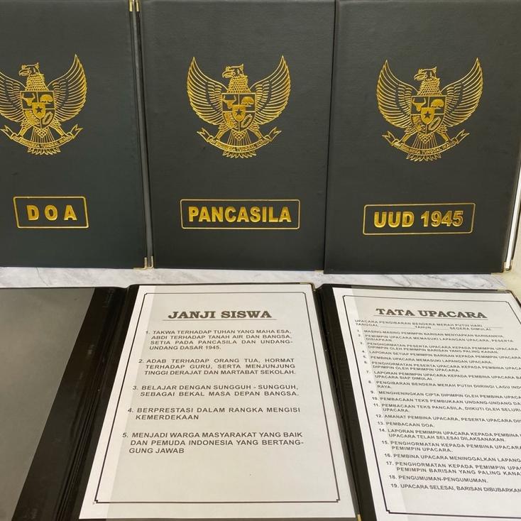 

Paling Diminati.. MAP UPACARA SET ISI 5 / MAP UPACARA/ MAP SEKOLAH / PERLENGKAPAN SEKOLAH