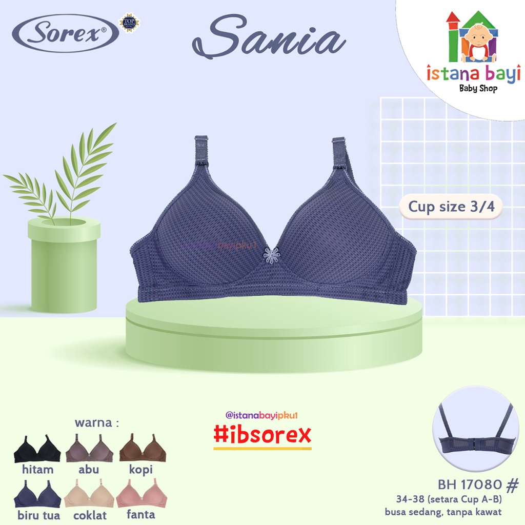 Sorex Bra 17080 / Pakaian Dalam Wanita/BH IBU