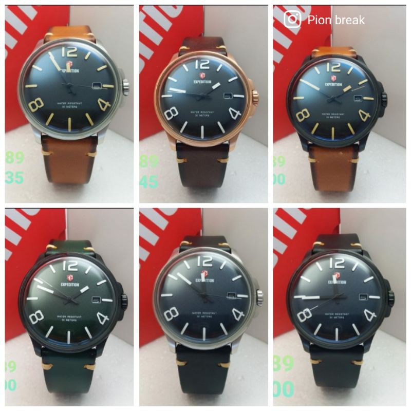 JAM TANGAN PRIA EXPEDITION 6789 | JAM COWOK E 6789 | E6789 ORIGINAL