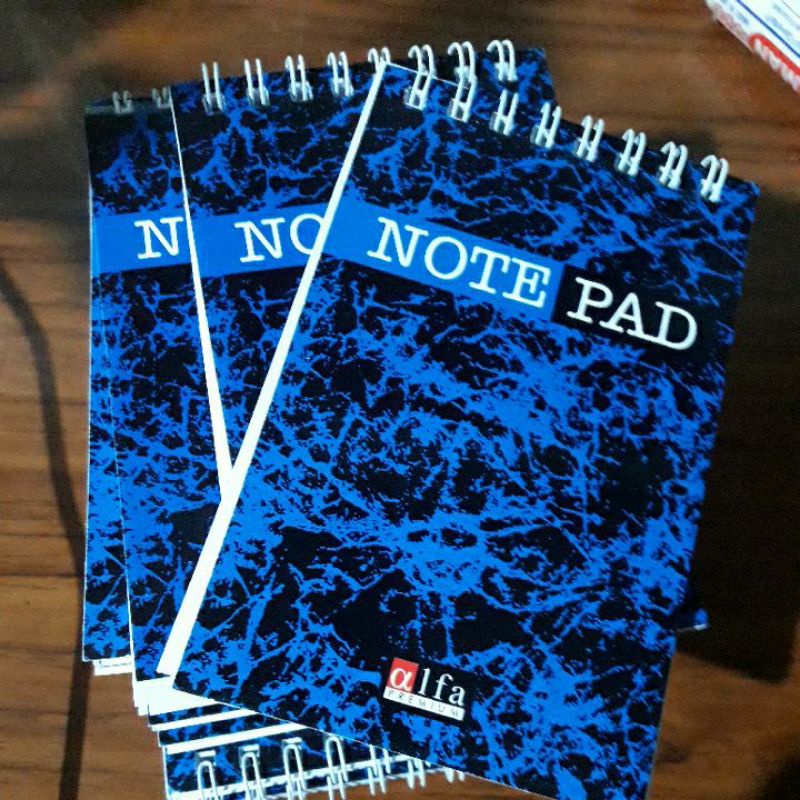 Buku Catatan Saku Note Pad A5 HVS 70 GSM Spiral