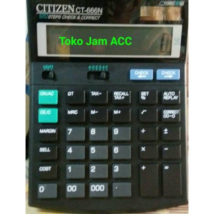 

PROMO! Kalkulator Citizen CT-666N ORIGINAL |Kalkulator