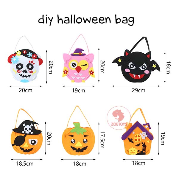 Zoetoys DIY Easter Bag Hand Basket | Hampers Art and Craft Halloween Cari Bingkisan Paskah