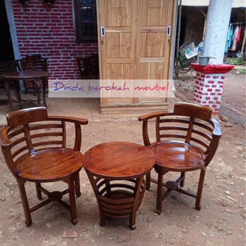 KURSI TERAS JATI MODERN, KURSI TERAS JATI MURAH KOKOH BERKUALITAS