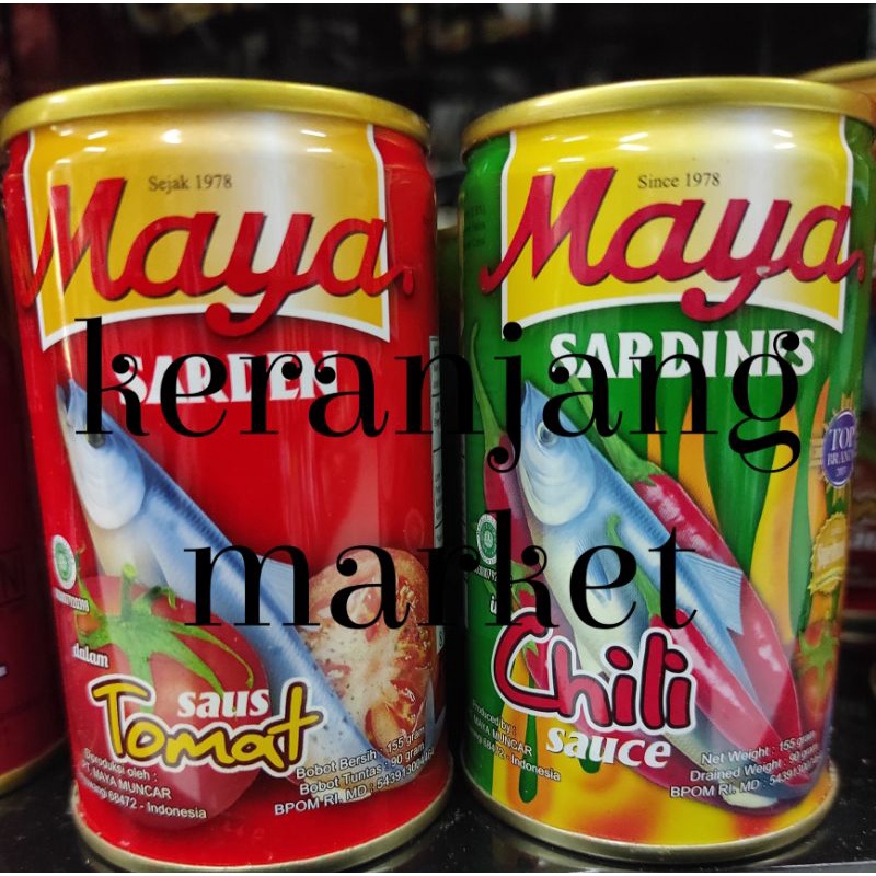 

keranjangmarket maya sarden 155 gr