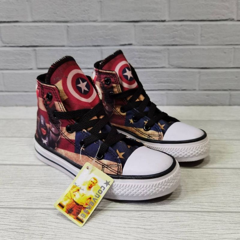 sepatu anak kids converse karakter super hero high