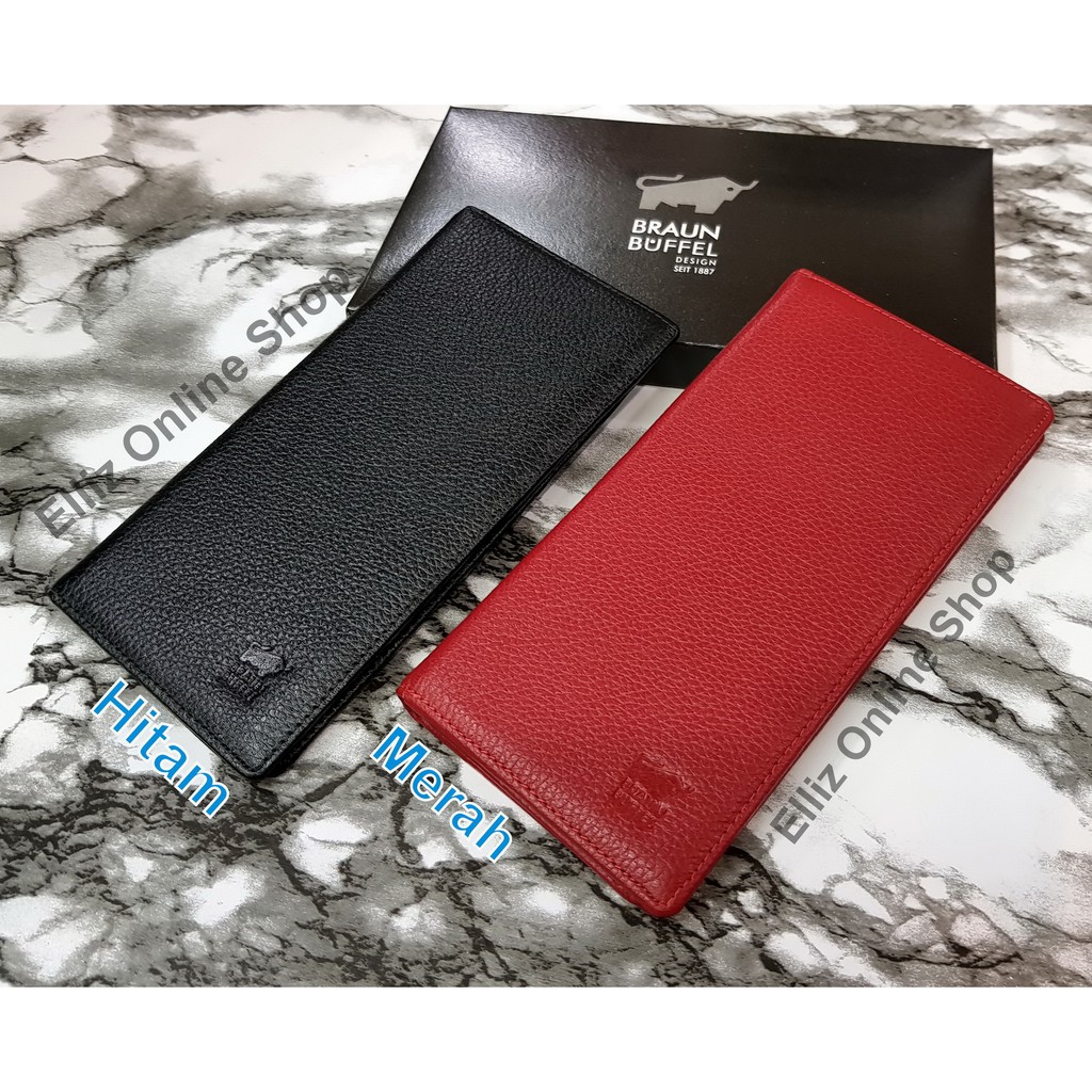 Dompet Panjang Pria Braun Buffel 589 BLACK Motif Kulit Dompet Panjang Pria Braun Buffel 589 BLACK Motif Kulit