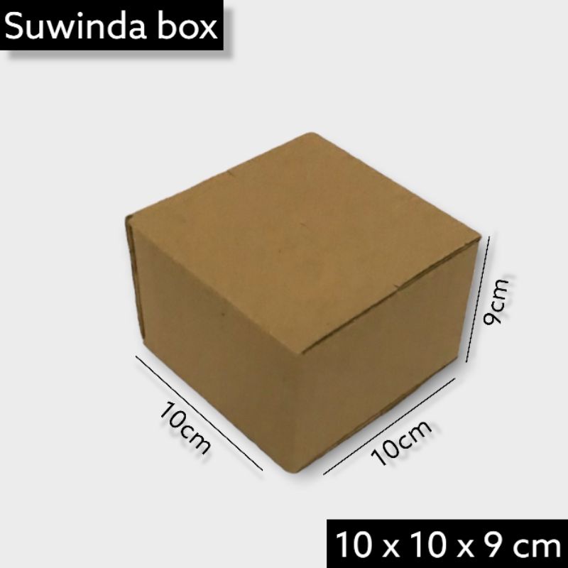 

Kardus karton uk. 10x10x9 cm Kotak Box ST untuk packing Souvenir -dll