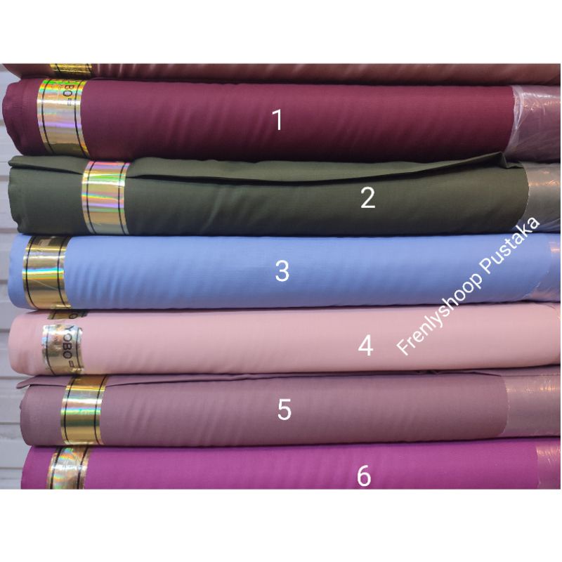 Kain katun toyobo royal mix / Bahan katun toyobo royal mix