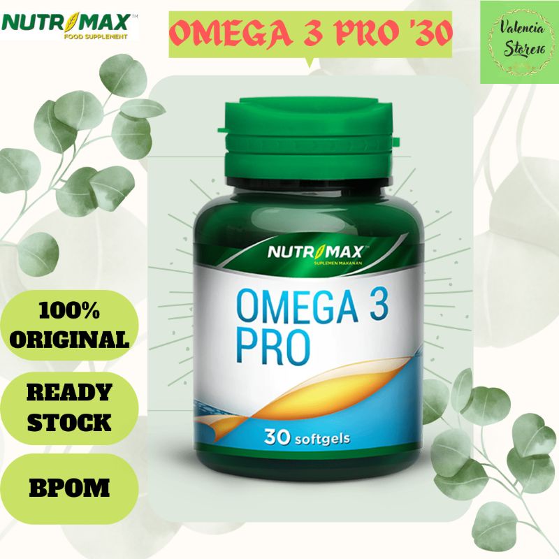 Nutrimax Omega 3 Pro 30 softgels