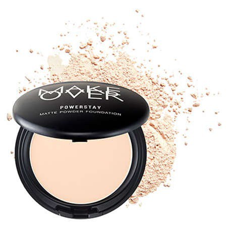 MAKE OVER Powerstay Matte Powder Foundation | Makeover Bedak Padat Compact Powder by AILIN