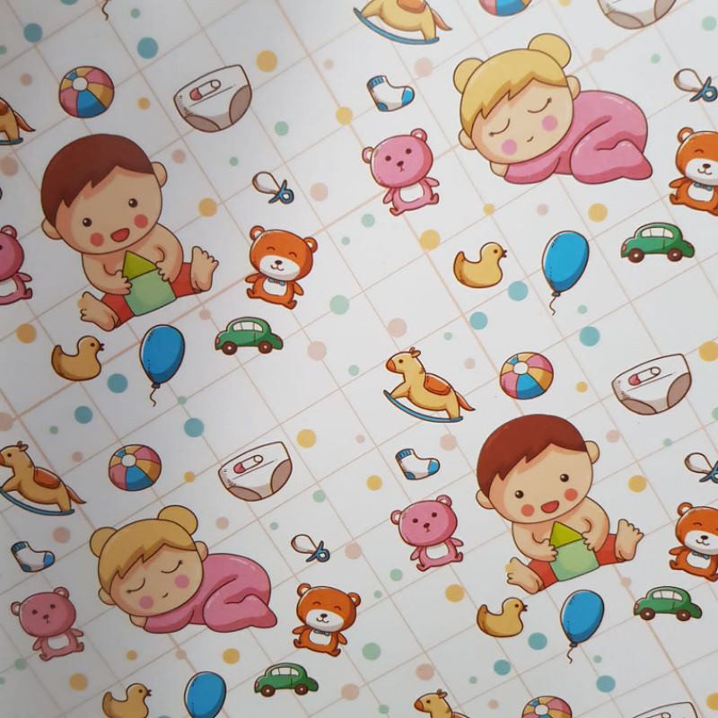 

kertas kado baby