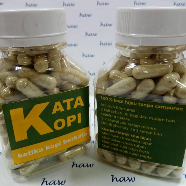 kopi hijau di farmasi