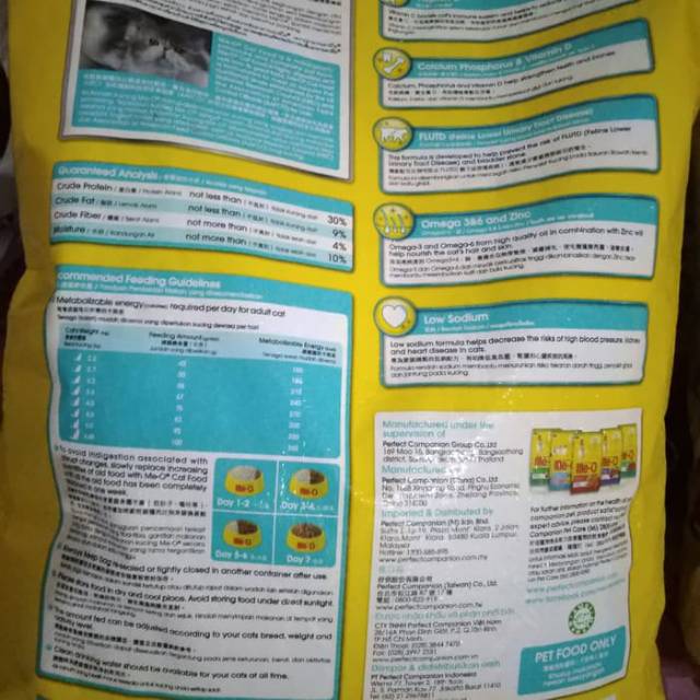 Makanan Kucing MEO Tuna Salmon 1kg