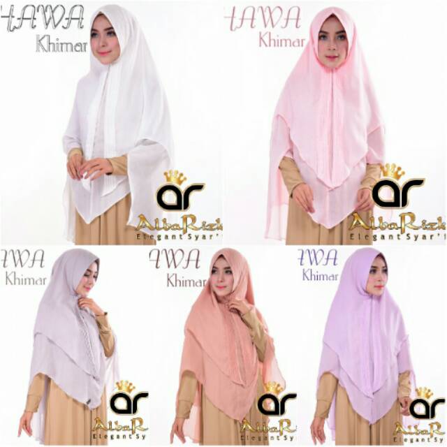 Khimar Syar'i Branded | Khimar Syar'i Terbaru | hijab| hawa albarizk
