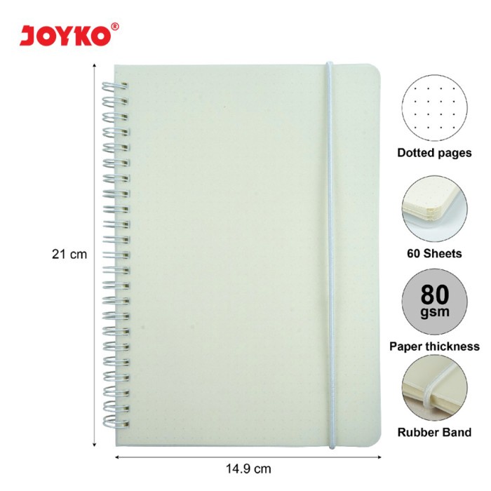 

[RESTOCK] Dotted Notebook Diary Agenda Buku Catatan Titik-Titik Joyko NB-700