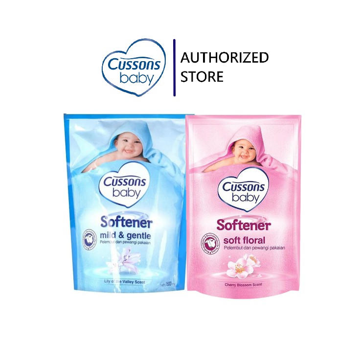 Cussons Baby Softener 1500ML/Softener Pakaian Bayi/Pelembut Baju Bayi/Pembersih Baju Bayi