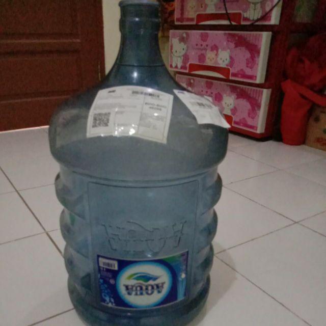 Galon Kosong Bekas Pakai ( Pilihan ) Merk Aqua