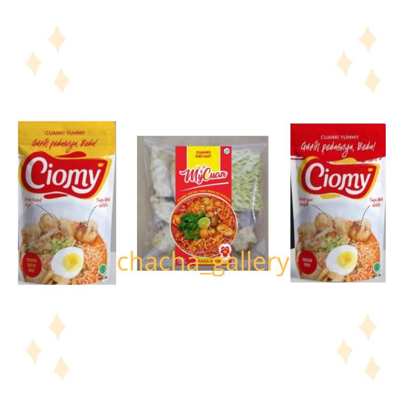 

CIOMY My cuan/cuanky spicy tanpa baso aci non MSG