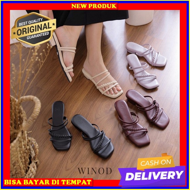 Sendal Tali Wanita Sendal Heels Kekinian Heels Terbaru 2022 Haihil Hak Tahu Sendal Jinjit Sendal Leb