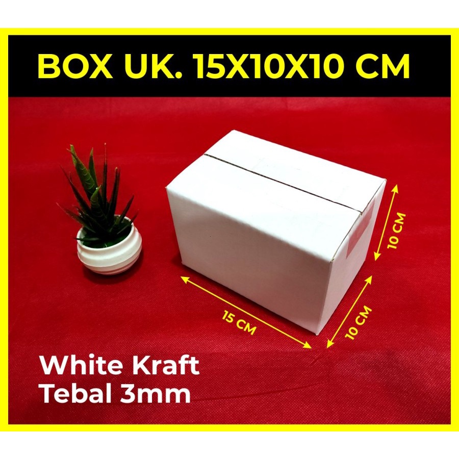 

Kardus Box Karton Packing UK 15X10X10 CM shipping box