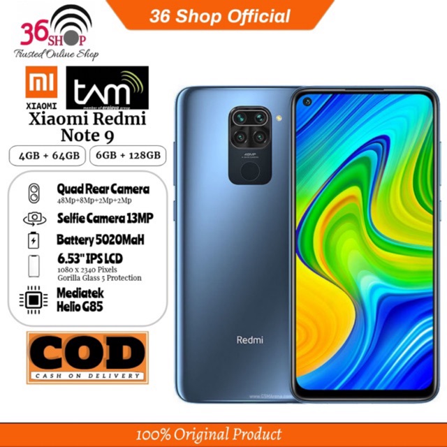 Redmi Note 9 4 64 6 128 Garansi Xiaomi Resmi Cocokuntukdijuallagi Handphonemurah Gadgetmurah Indonesia