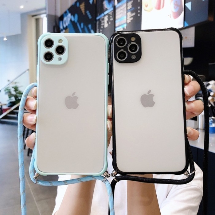 Redmi 9c 6 6a 6 Pro Note 7 Note 4x Soft Case Tali Gantung Selempang Airo Full