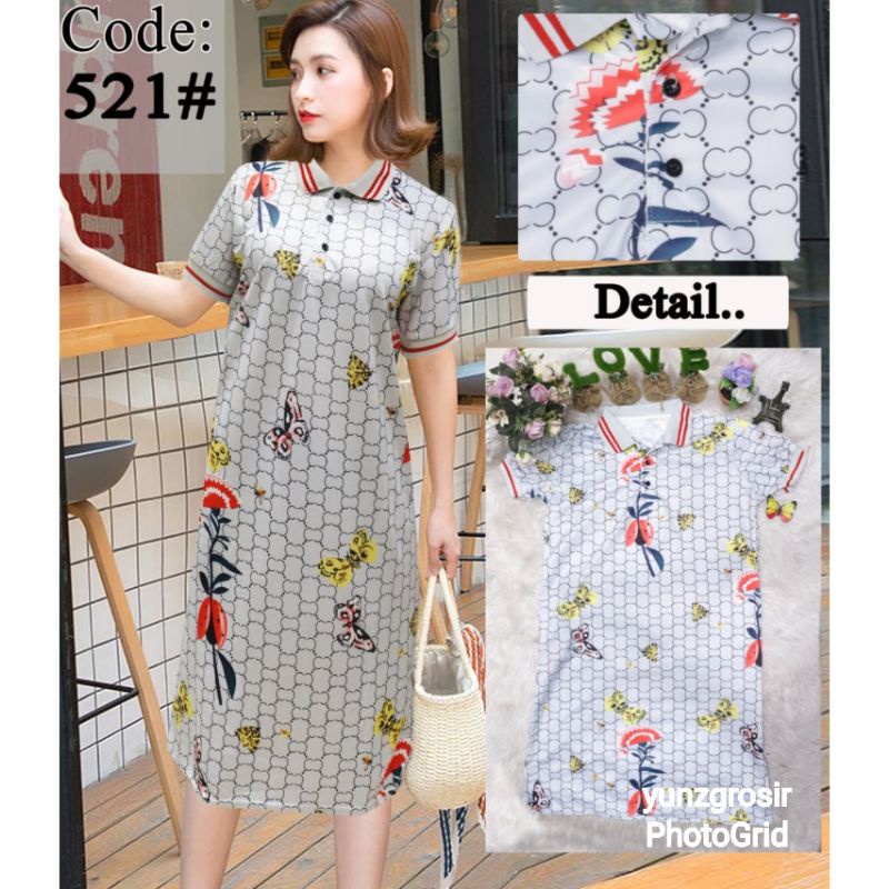 Dress Scuba Premium Import Jumbo