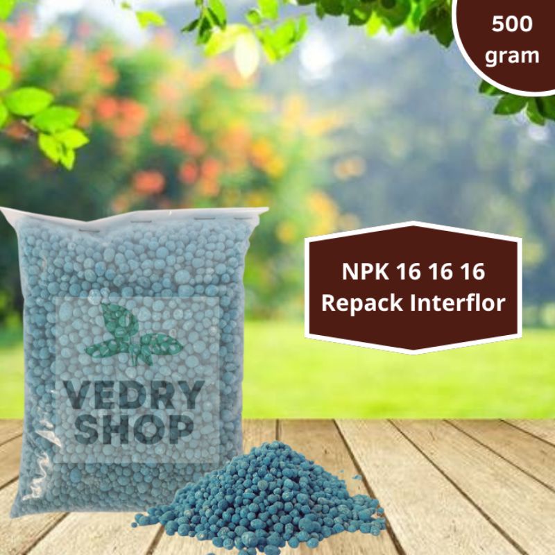 NPK 16 16 16 Repack 500gram Interflor