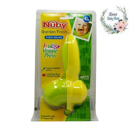 Nuby Garden Fresh Fruit Baby Press