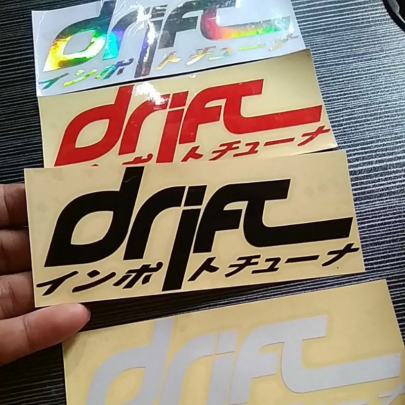 STICKER DRIFT MOTOR MOBIL CUTTING