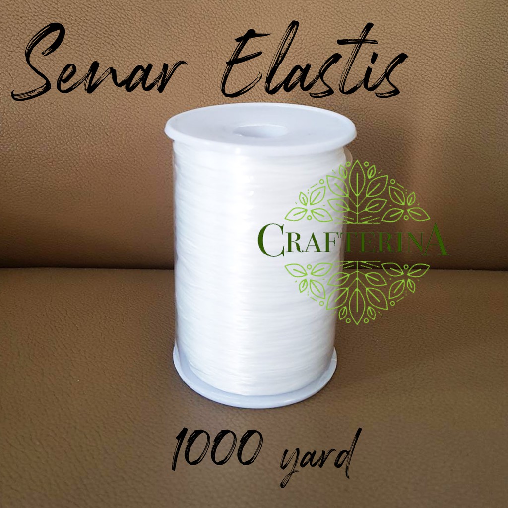 SENAR ELASTIS / CRYSTAL STRING 1000YARD