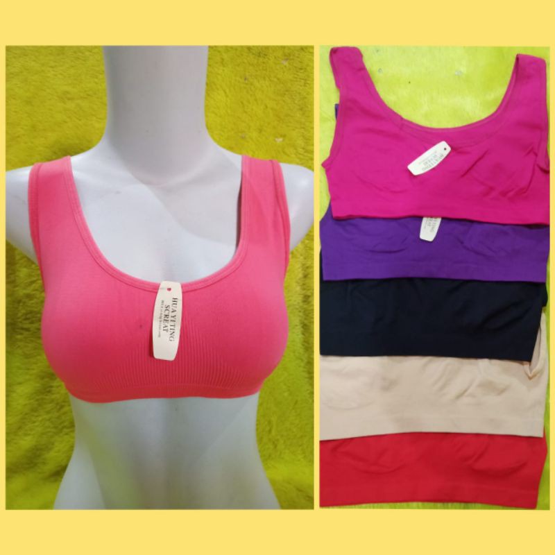 miniset bra tanpa busa | sporty dan daily | Allsize ld 70-115cm