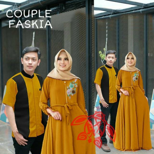 COUPLE FASKIA/COUPLE MUSLIM/BAJU COUPLE MUSLIM/GAMIS MUSLIM/KOKO PRIA/COUPLE MUSLIM/*AB