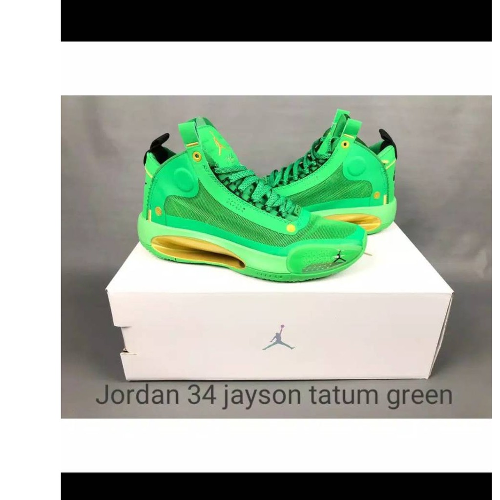 jayson tatum jordan 34 green