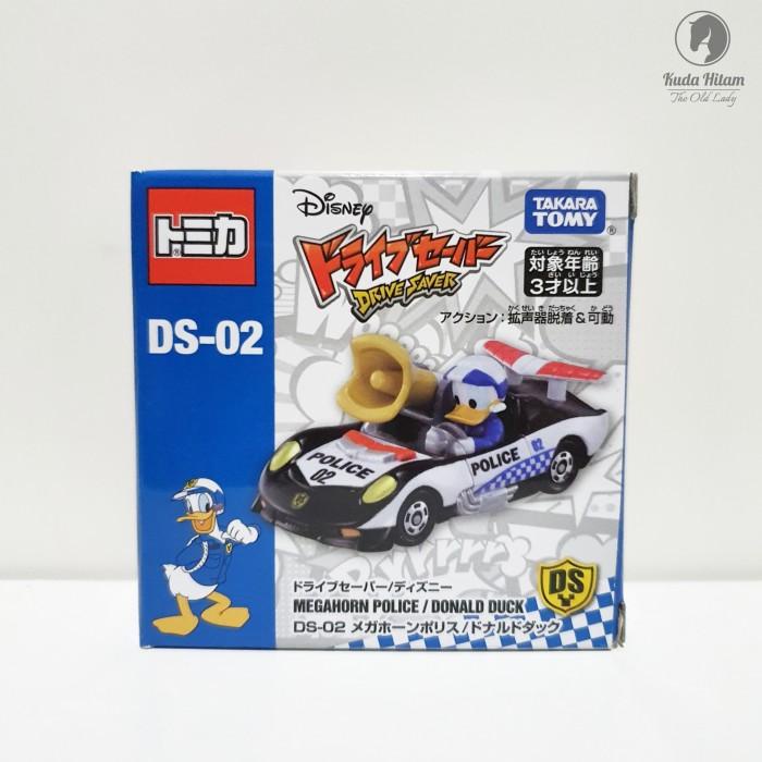 Tomica Disney Drive Saver Ds-02 Megahorn Mega Horn Police Donald Duck
