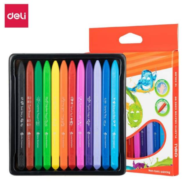 

Deli krayon sekolah / School Crayon - Isi 12 crayon.