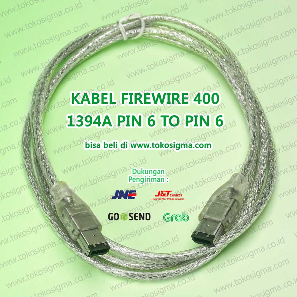 KABEL FIREWIRE 400 6 x 6 ieee1394a 6x6 PIN 6 TO PIN6 1.5 m