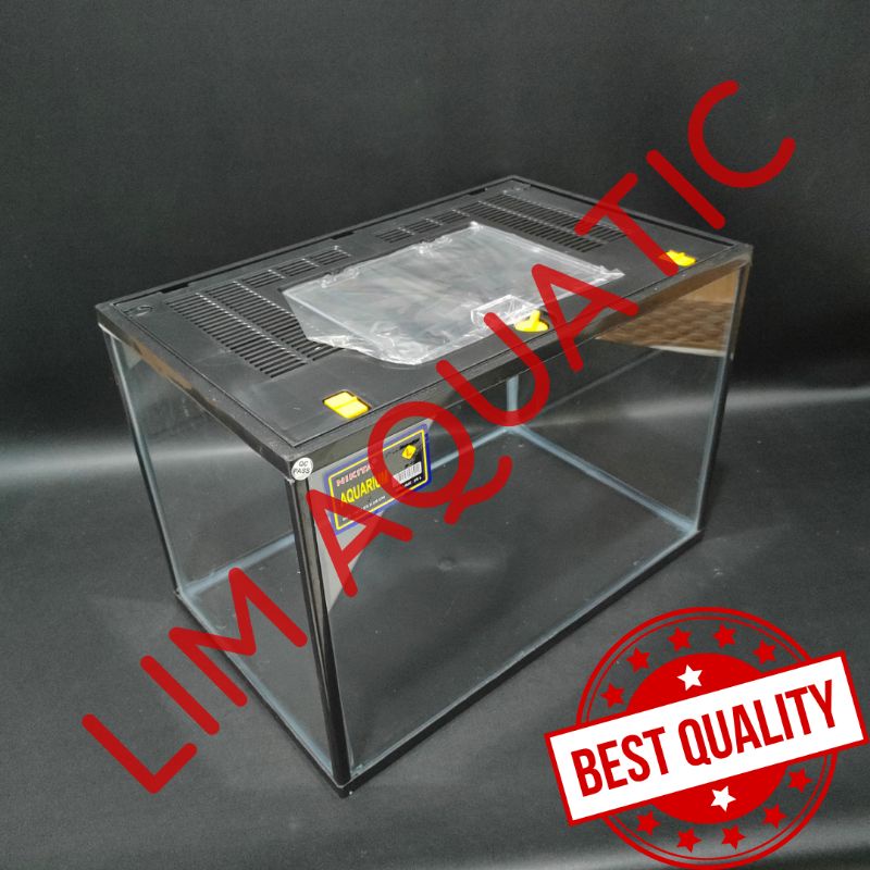 AQUARIUM NIKITA SIZE L + TUTUP / AQUARIUM AKRILIK / AQUARIUM HAMSTER
