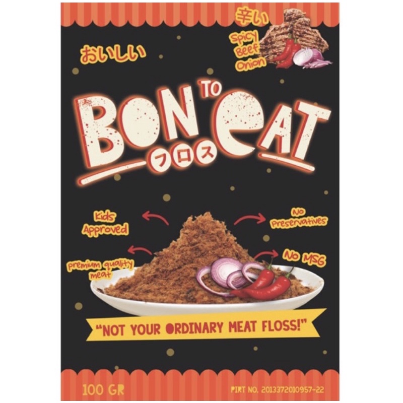 

Abon Bon To Eat Sapi Bawang Pedas (Medium size)